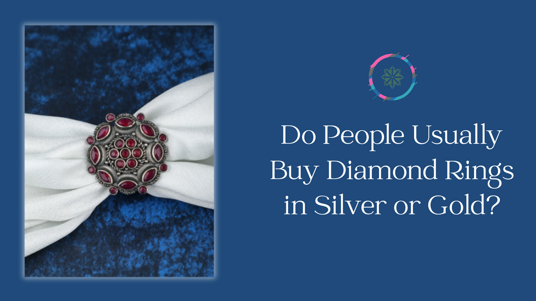 Do People Usually Buy Diamond Rings in Silver or Gold?