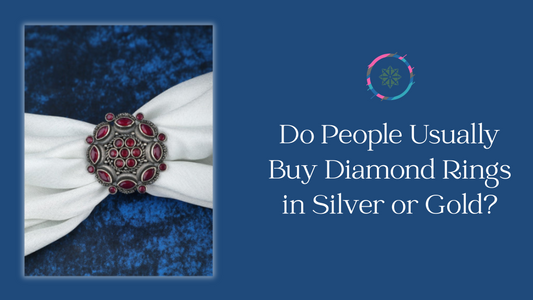 Do People Usually Buy Diamond Rings in Silver or Gold?