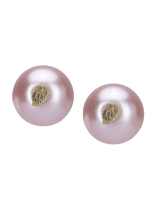White & Gold-Plated Multicolor Pearl Layered Necklace