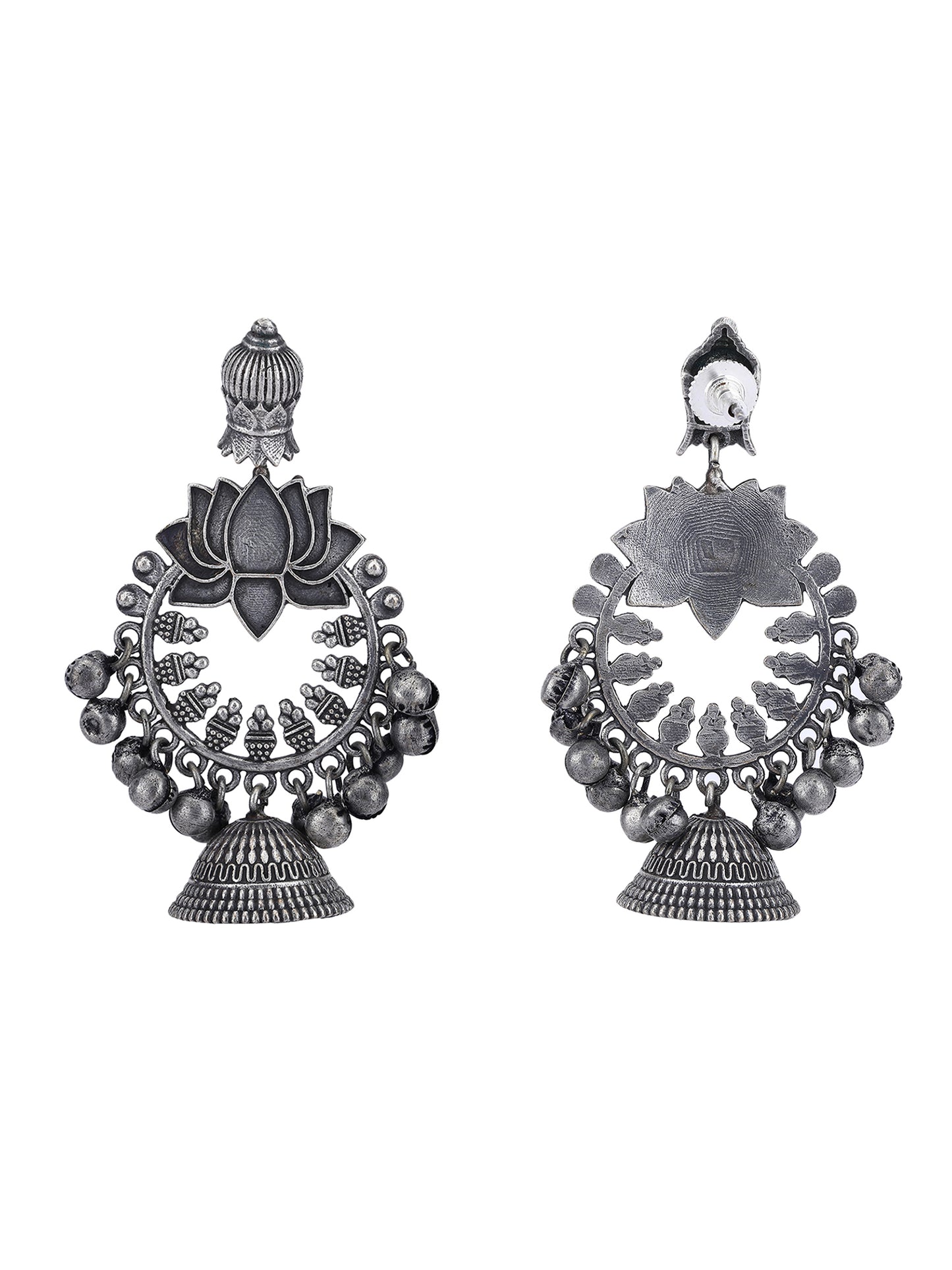 Grey Earrings for Women & Girls