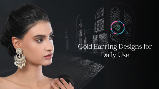 Gold Earring Designs for Daily Use
