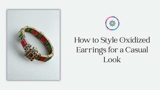 How to Style Oxidized Earrings for a Casual Look