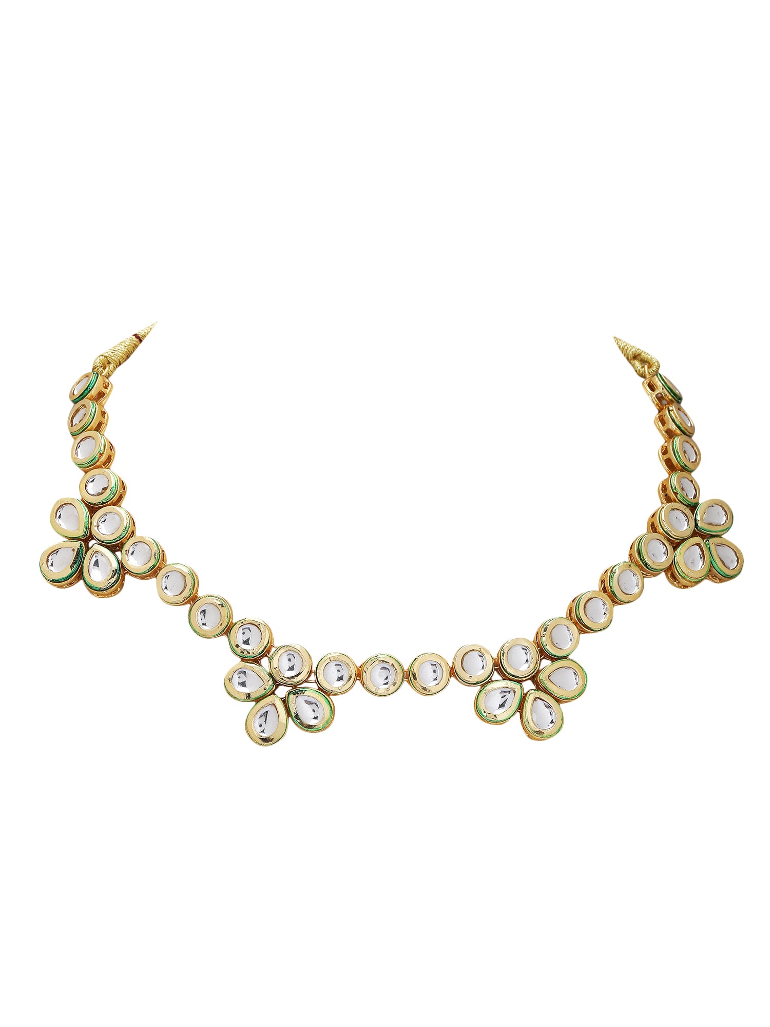 Gold-Plated Necklace – Traditional Handcrafted Jewelry for Women