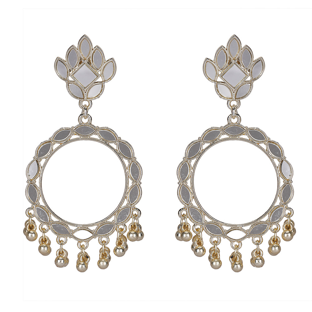 Gold-Plated Traditional Jhumka Earring