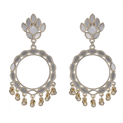 Gold-Plated Traditional Jhumka Earring