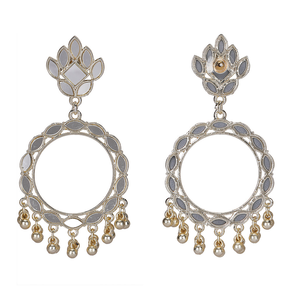 Gold-Plated Traditional Jhumka Earring