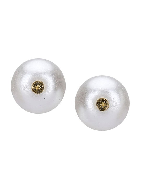 Gold-Plated Antique Pearl Necklace Set