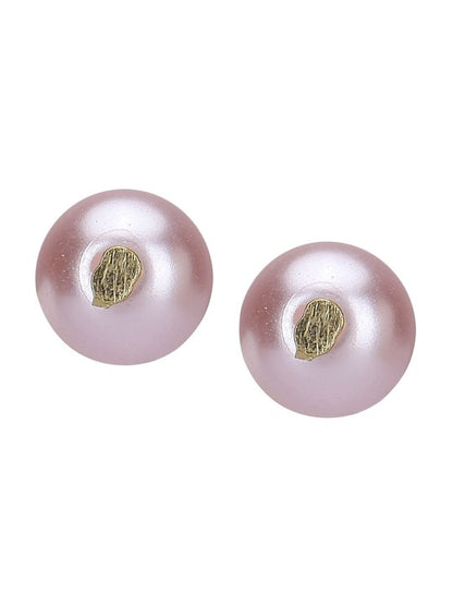 White & Gold-Plated Multicolor Pearl Layered Necklace