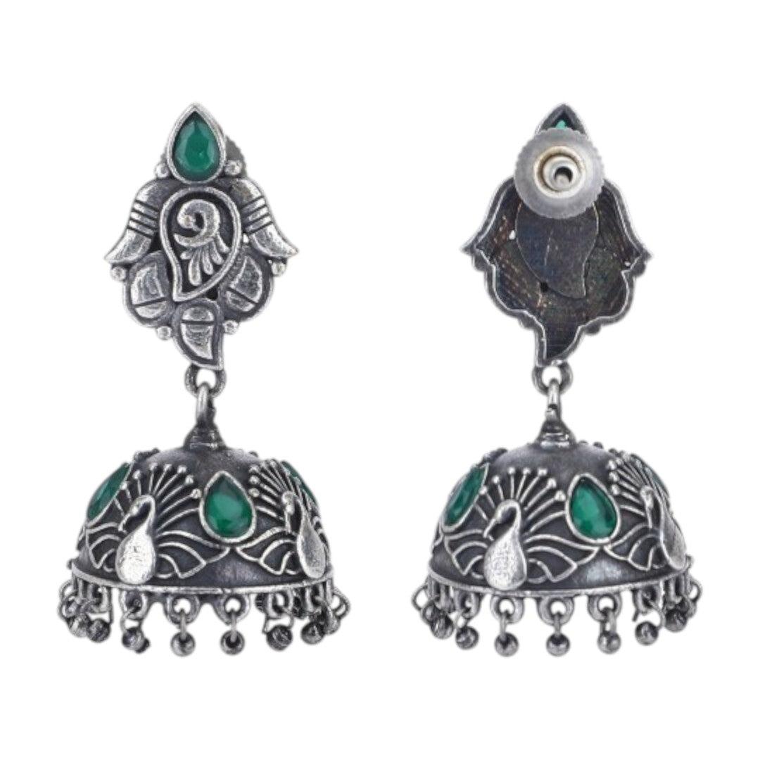 Oxidised Silver Plated Jewellery Set