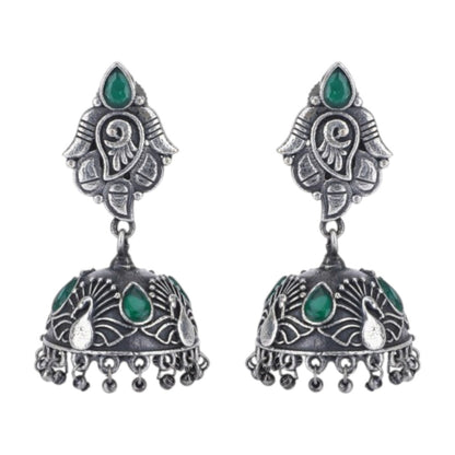 Oxidised Silver Plated Jewellery Set
