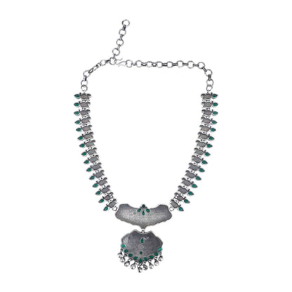 Oxidised Silver Plated Jewellery Set