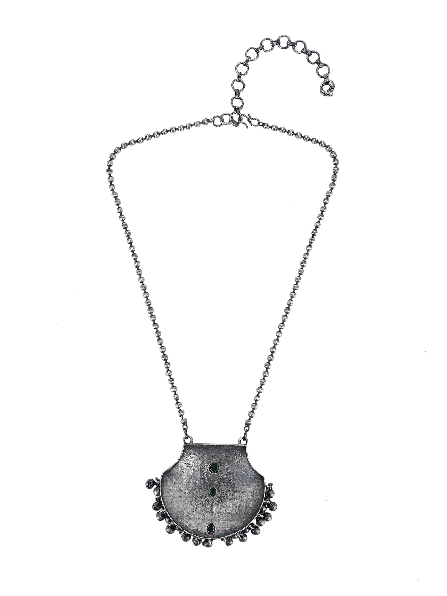 Classic Oxidized Grey Necklace for Women